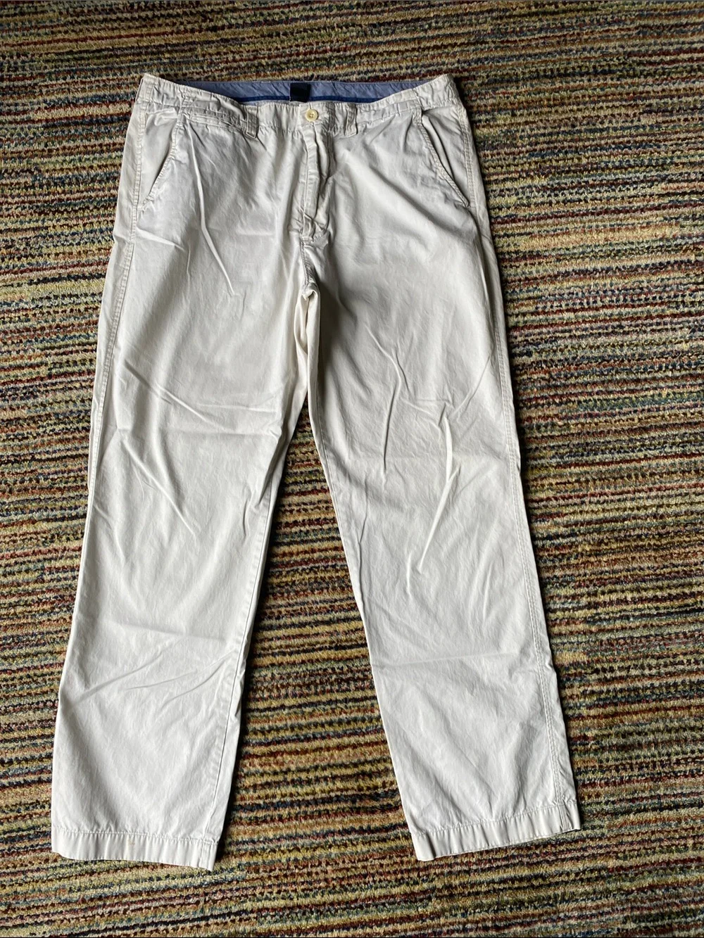 J. Crew Men's Light Beige Chinos